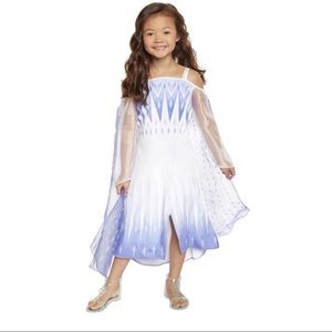 Frozen 2 Elsa Dress the Snow Queen Elsa Costume - Outfit Fits Sizes 4-6X